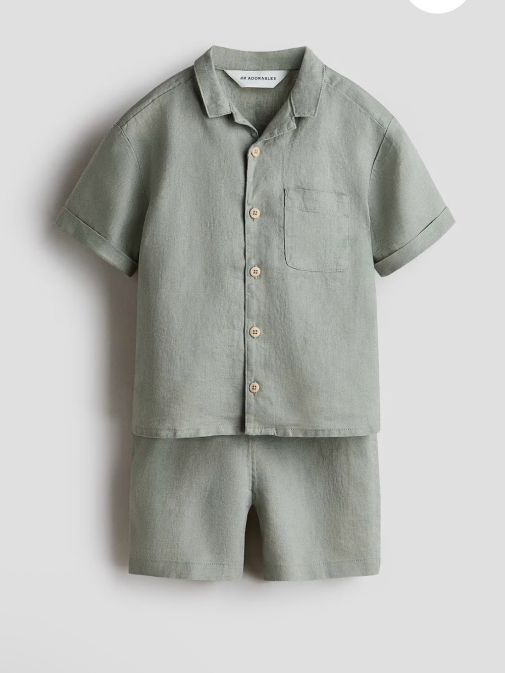 2 Piece Linen Set - Picture 3 of 11